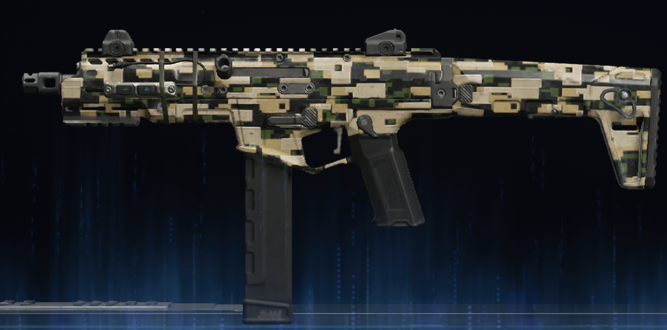 Rendu du camouflage Forêt numérique sur Ryden 45K